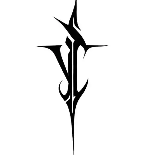 "Veritas" Letterage l d tattoo design idea