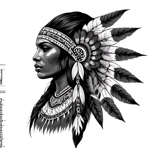 Choctaw tattoo design idea