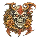 diablo 2 tattoo design idea