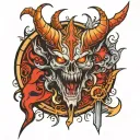 diablo 2 tattoo design idea