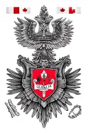 albanian flag, toronto canada, canadian military, police officer tattoo design idea