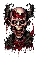 evil and dark tattoo design idea