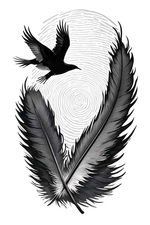 25+ Fingerprint Feather Tattoo Ideas in 2026 - BlackInk AI