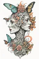 Borderline personality disorder tattoo design idea