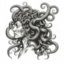 medusa greek mythology tattoo design idea