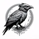 Thunderbird tattoo design idea