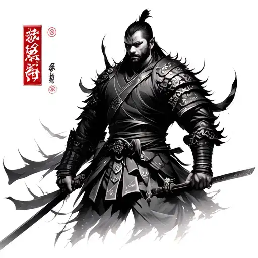 Ronin tattoo design idea