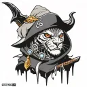 Lion king Hat of luffy Sharingan eye Reaper death seal  Spiderman Ssj2 gohan with tears tattoo design idea