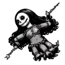 Voodoo Doll tattoo design idea