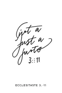 just a word ecclesiastes 3:11 tattoo design idea