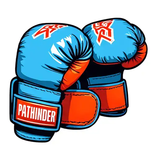 Apex Legends Pathfinder boxing gloves tattoo design idea