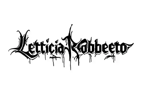 "Leticia Robeeto" tattoo design idea