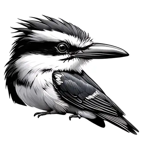 Kookaburra tattoo design idea