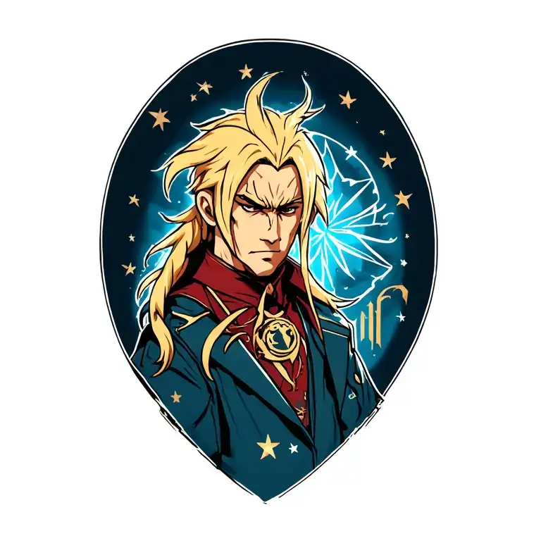 full metal alchemist tattoo design idea