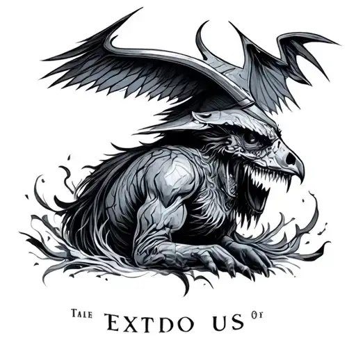 Exodus tattoo design idea