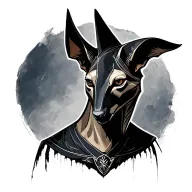 Anubis tattoo design idea