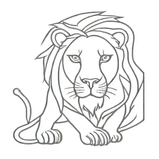 Astro cancer sagitaire lion tattoo design idea