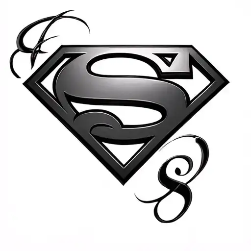 superman logo with C intertwined with the S tattoo design idea