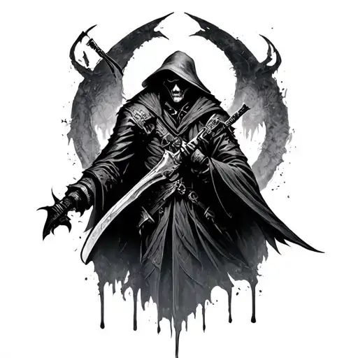 Bloodborne Hunters Mark tattoo design idea