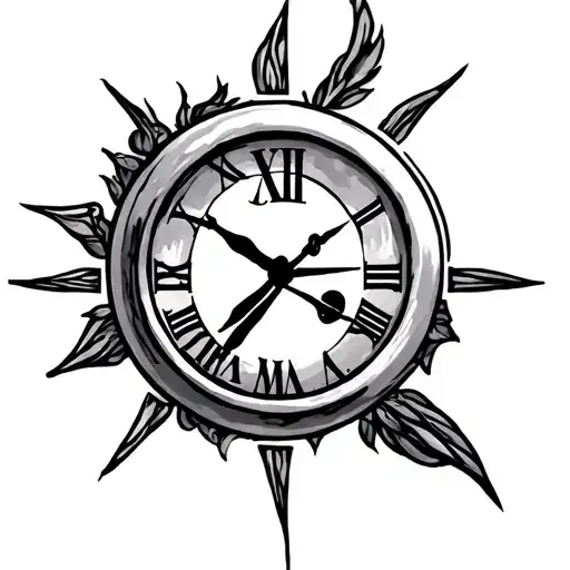 2004 In Roman Numerals tattoo design idea