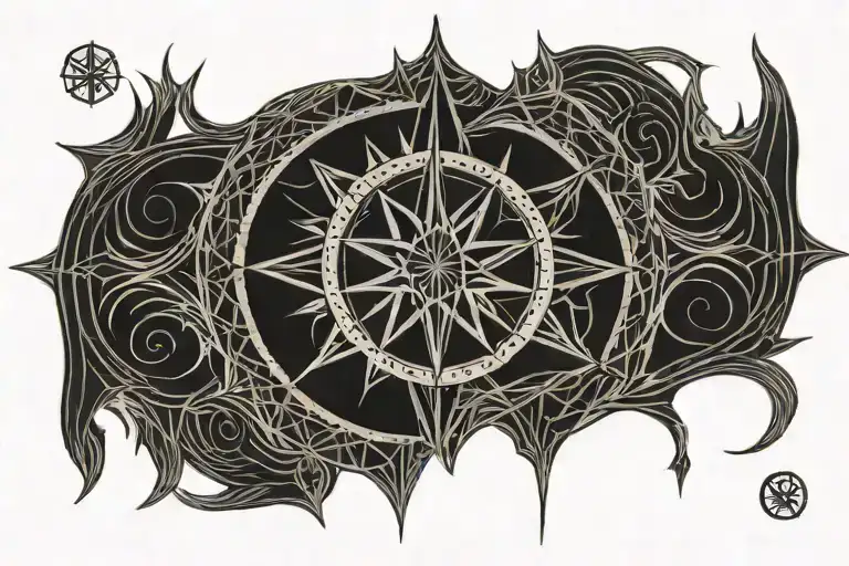 supernatural anti possession tattoo design idea