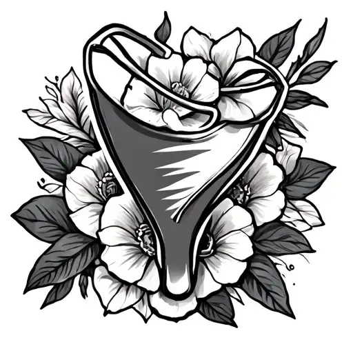 Thong tattoo design idea