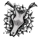 Thong tattoo design idea