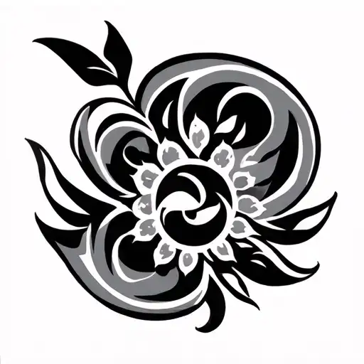 Ilocano tribal tattoo design idea