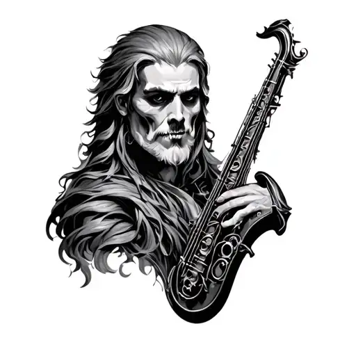 saxon tattoo design idea