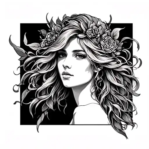 Virgo, 1997, Brandon, Colombia tattoo design idea