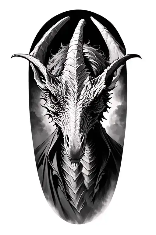 Harry potter thestral tattoo design idea