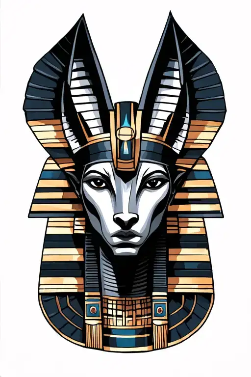 Egyptian gods, ra Horus anubis egiptian god tattoo design idea