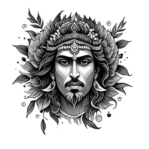 dhanu rashi tattoo design idea