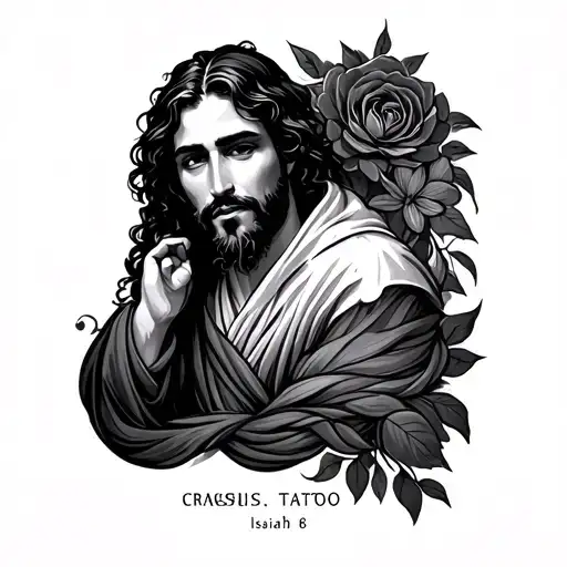 Isaiah 6 8 tattoo design idea