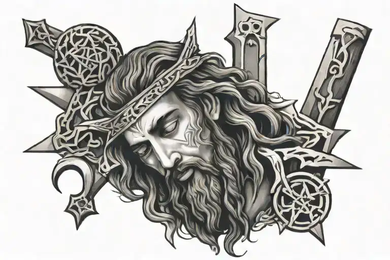 Yeshua tattoo design idea