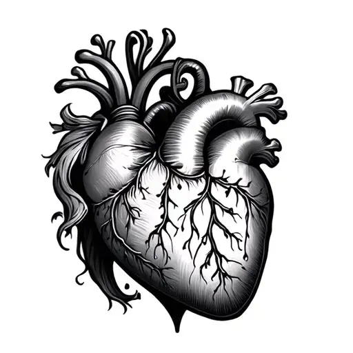 Isabelle Layla heart tattoo design idea
