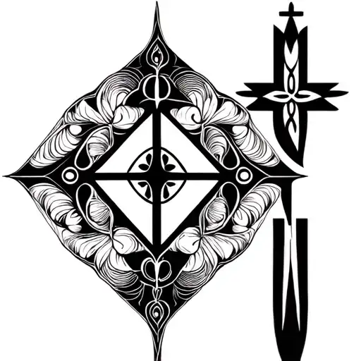 religious tattoo for a lost loved one tattoo design idea