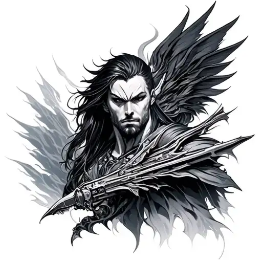 FF7 MATTER tattoo design idea