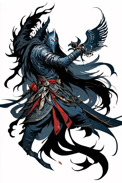 Artorias defending Sif tattoo design idea