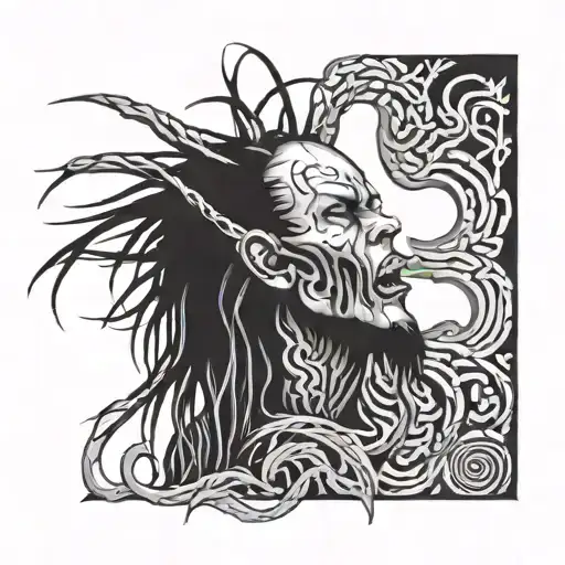 Korn tattoo design idea