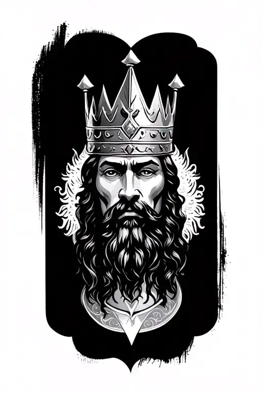 three Kings cards  tattoo design idea