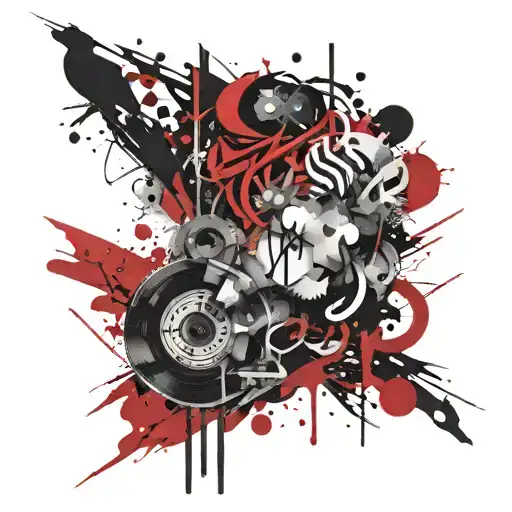 villain quote tattoo design idea