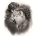 husband and wife been through tough times and still stuck together  tattoo design idea