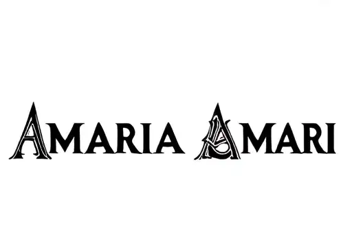 "AMARIA AMARI
" tattoo design idea