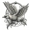 Swinger tattoo design idea