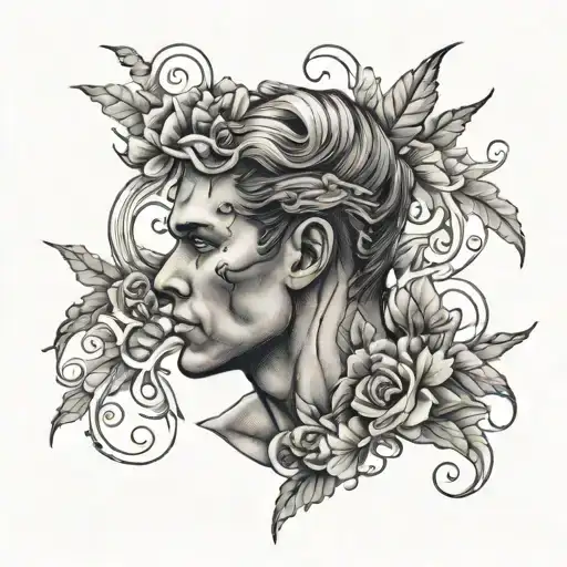 Rape Survivor male tattoo design idea
