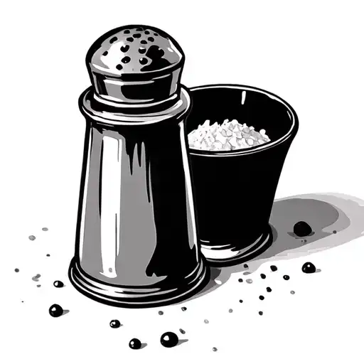 Salt Shaker tattoo design idea