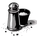 Salt Shaker tattoo design idea