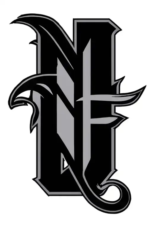 NF logo tattoo design idea