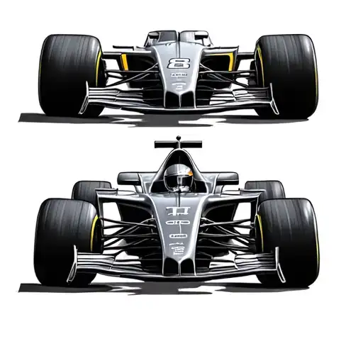 Formula 1 tattoo design idea